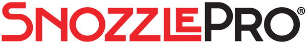 Red and black SnozzlePro logo