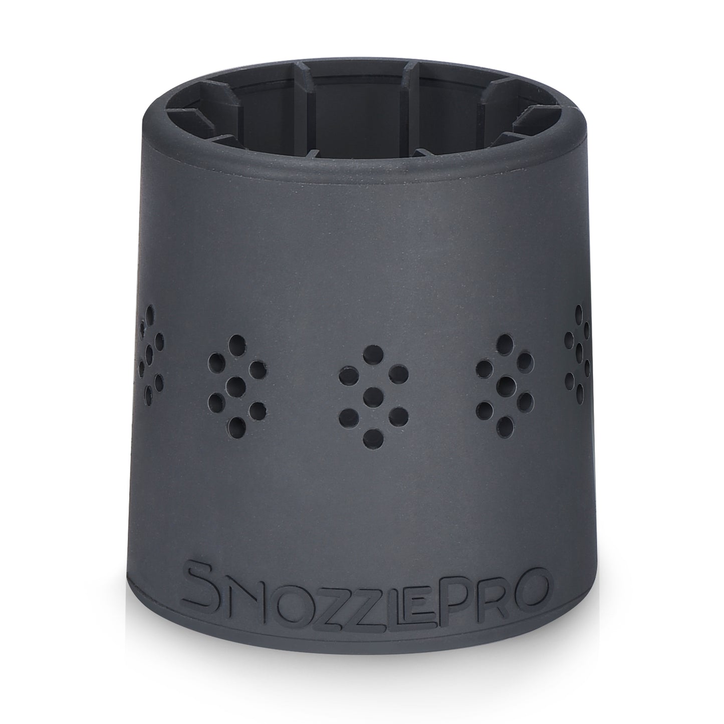 SnozzlePro universal hair dryer attachment nozzle adapter on white background