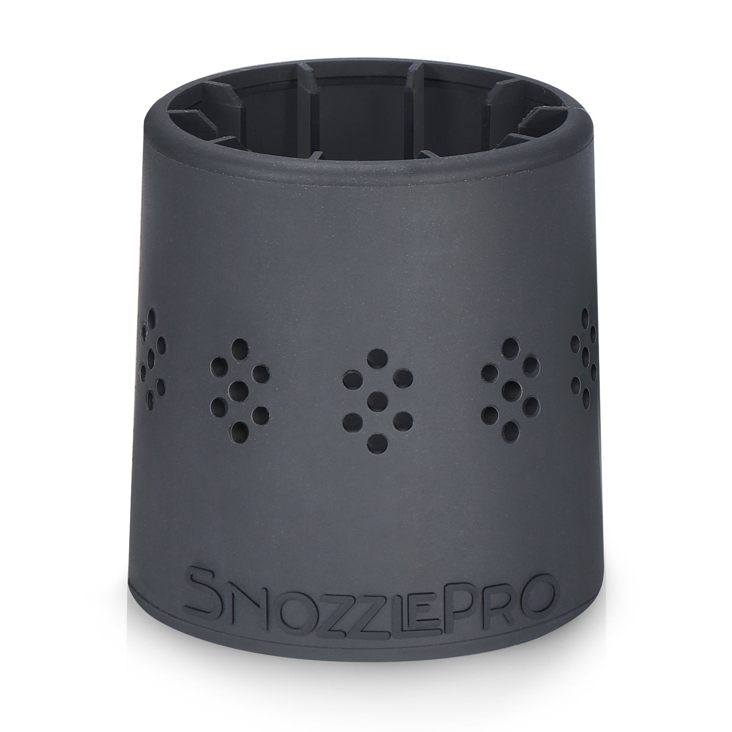 SnozzlePro universal hair dryer attachment nozzle adapter on white background